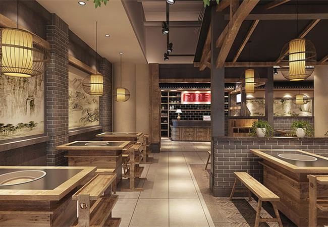 合肥火鍋店設(shè)計(jì)要點(diǎn)，火鍋店裝修效果圖