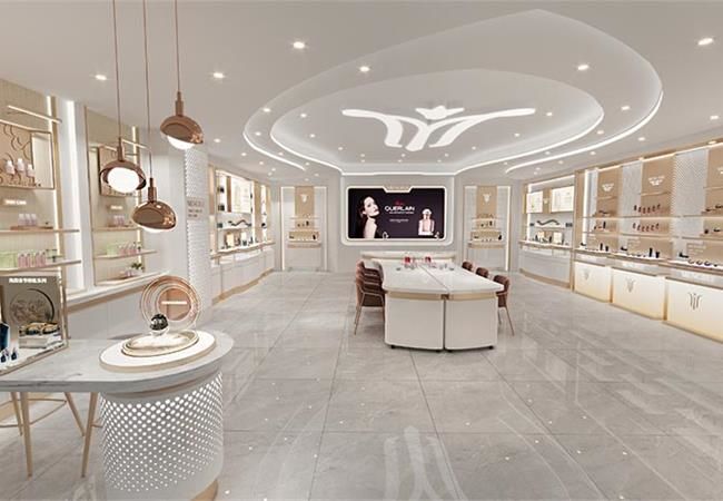 合肥化妝品店裝修，如何通過(guò)裝修提高店面的附加值？